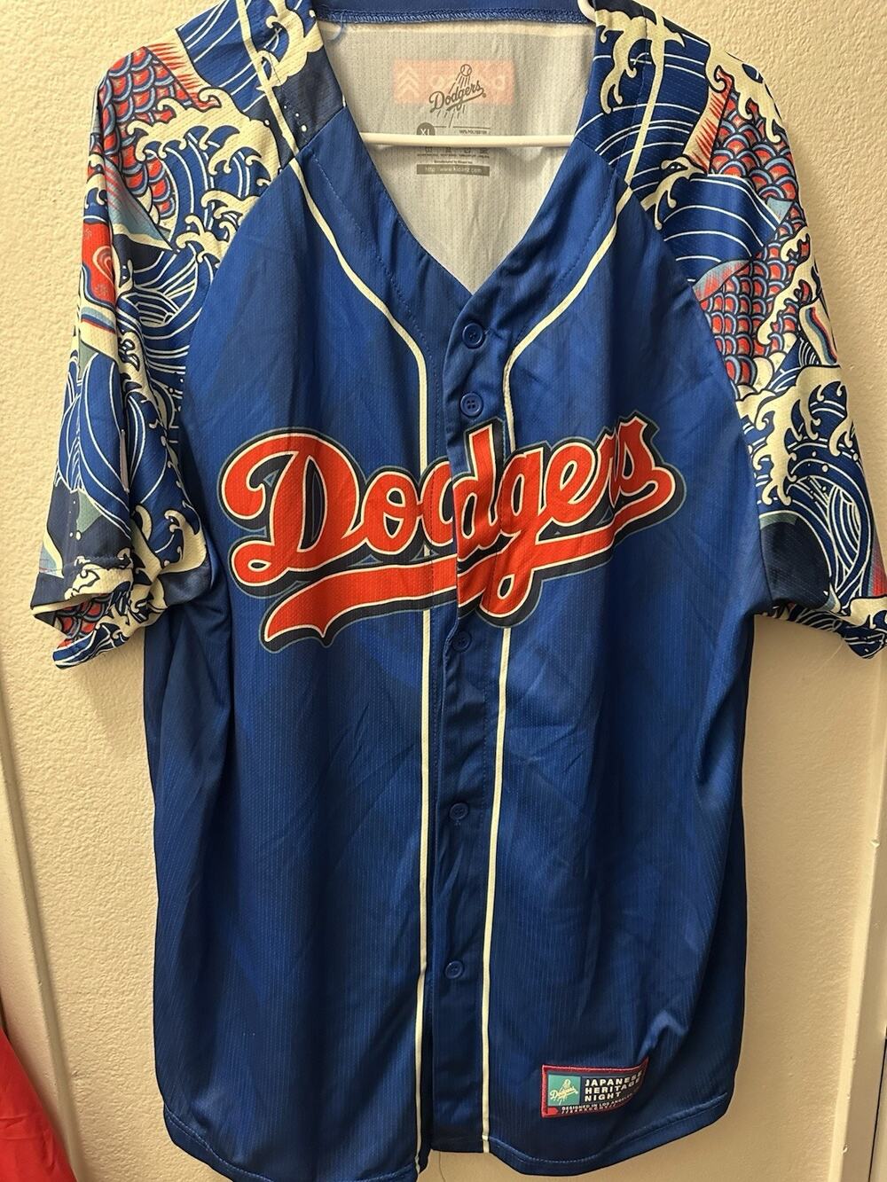 Los Angeles Dodgers DAISO Limited Edition Japanese Heritage Night Jersey XL